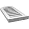 Ekena Millwork Octagonal Top Surface Mount PVC Gable Vent w/ 2"W x 2"P Brickmould Sill Frame, 12"W x 26"H GVPOT12X2603SF - alternate 5